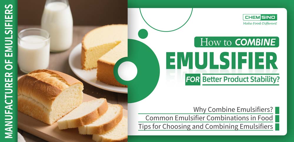 How to Combine Emulsifiers for Better Product Stability